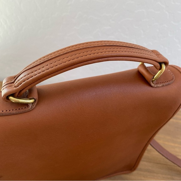 SOLD Coach Vintage Willis Station Satchel Leather 5130 - Picture 5 of 16